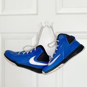 NIKE BLUE BASKETBALL SHOES